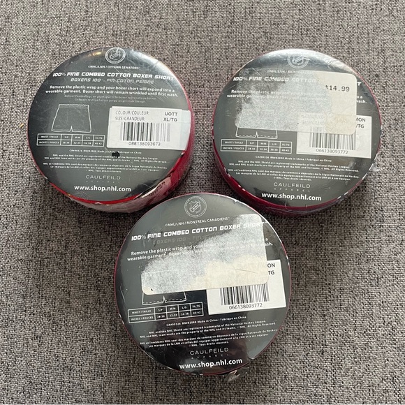 XL 100% Cotton NHL Boxers - Picture 2 of 2